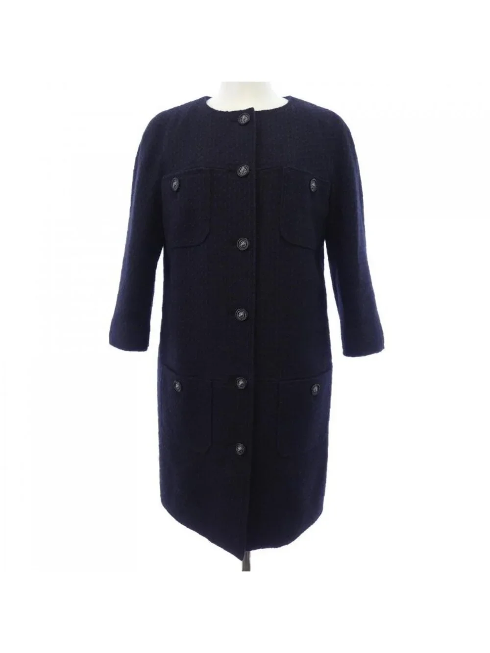Chanel Coat Navy